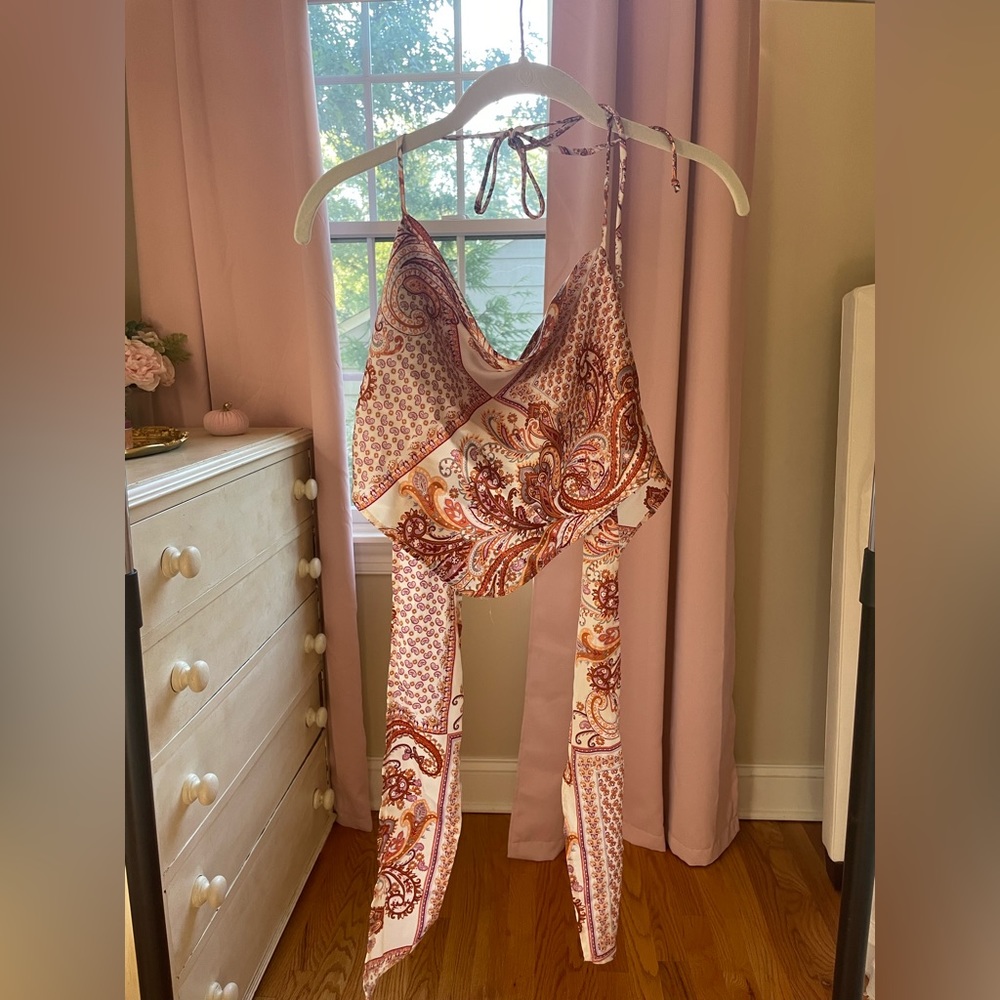 Scarf Style Top